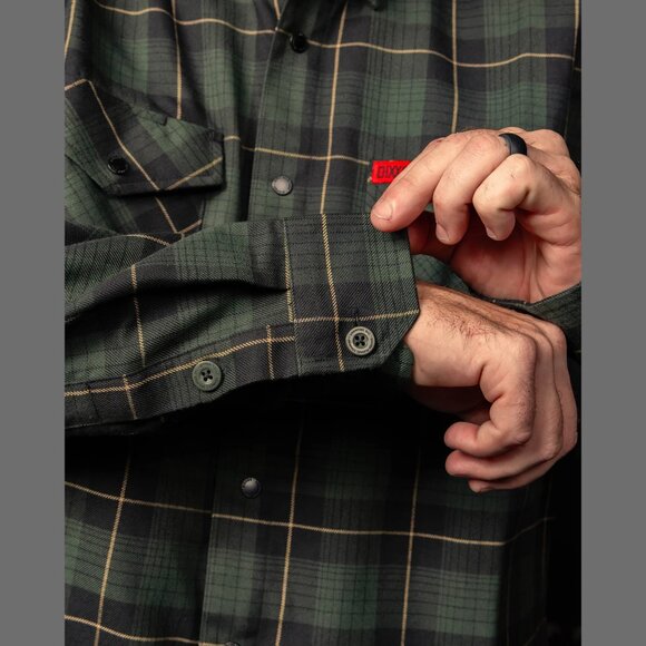 DIXXON FLANNEL - Ornament Flannel Shirt - Mens 3XL - Picture 12 of 14
